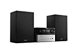 Philips Bluetooth Stereo System for Home with CD Player, MP3, USB, Audio in, FM Radio, Bass Reflex Speaker, 18W, Remote Control Included