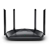 Speedefy WiFi 6 Router, AX1800 Smart WiFi Router, 4-Stream Dual Band Wireless Router for Home Internet & Gaming, 1.5GHz Quad-Core CPU, MU-MIMO, OFDMA, Parental Control, VPN, IPv6 (Model KX450)