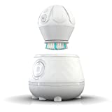 TAO Clean Ona Diamond Orbital Facial Brush and Cleansing Station – Super Nova White – Electric Face Cleansing Brush with Ergonomic Handle, Dual Speed Settings