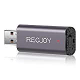 16GB Mini Voice Recorder for Lectures Meetings - EVIDA RECJOY 72Hours Digital USB Voice Recorder Recording Device Audio Recorder Rechargeable