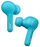 JVC Gumy Truly Wireless Earbuds Headphones, Bluetooth 5.0, Water Resistance(IPX4), Long Battery Life (up to 15 Hours) - HAA7TA (Blue)