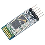 HiLetgo HC-05 Wireless Bluetooth RF Transceiver Master Slave Integrated Bluetooth Module 6 Pin Wireless Serial Port Communication BT Module for Arduino