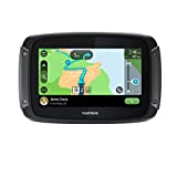 TomTom Rider 550 Motorcycle GPS Navigation Device, 4.3 Inch, with World Maps, Motorcycle Specific Winding and Hilly Roads, Updates via WiFi, Traffic and Speed Cams, Compatible with Siri and Google Now
