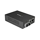 StarTech.com Multimode (MM) SC Fiber Media Converter for 10/100/1000 Network - 550m Range - Gigabit Ethernet - 850nm - Full Duplex (MCMGBSCMM055)