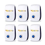GADINO 6 Packs Ultrasonic Pest Repeller - Pest Repellent Plug in - Mosquito Repellent for Mice, Rats, Spiders and Insects - Mouse Repellent Indoor