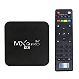 MXQ Pro 5G Android 10.1 TV Box,CICCI Pro 5G 2022 Upgraded Version Ram 2GB ROM 16GB Android Smart Box H.265 HD 3D Dual Band 2.4G/5.8G WiFi Quad Core Home Media Player