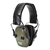 Howard Leight by Honeywell Impact Sport Sound Amplification Electronic Shooting Earmuff, Green