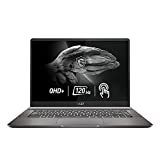 MSI Creator Z16 Professional Laptop: 16" QHD+ 16:10 120Hz Touch Display, Intel Core i9-11900H, NVIDIA GeForce RTX 3060, 32GB RAM, 2TB NVME SSD, Thunderbolt 4, Win10 PRO, Lunar Gray (A11UET-043)