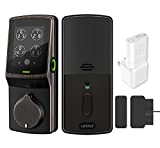 Lockly Secure Pro PGD728WVB Wi-Fi Smart Deadbolt Lock, Keyless Entry Door Lock with Patented Keypad, 3D Fingerprint, Works with Amazon Alexa and Google Assistant, Venetian Bronze