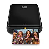 KODAK Step Wireless Mobile Photo Mini Printer (Black) Compatible w/ iOS & Android, NFC & Bluetooth Devices