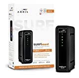 ARRIS SURFboard SBG10 DOCSIS 3.0 Cable Modem & AC1600 Dual Band Wi-Fi Router, Approved for Cox, Spectrum, Xfinity & others (black)