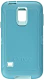 Rugged Protection Otterbox Defender Series Case for Samsung Galaxy S5 - Bulk Packaging - (Aqua Blue/Light Teal)