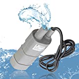 Northbear-12v submersible pump, 1.2A DC low-noise miniature water pump, with 1.5m cable, 5M head 14L/Min, 600L/H, 6-15V, suitable for fluid tap water, groundwater, seawater, sewage transfer pump