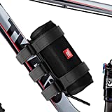Portable Speaker Mount for Golf Cart Railing Bike or Boat -Waterproof Outdoor Adjustable Strap for Most Bluetooth Wireless Speakers Attachment Accessory Holder Bar Rail