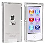 for New iPod Nano 7 8 Case, Crystal Clear Transparent Full Hard Cover Case for Apple iPod Nano 7 7th Gen 8 8th Generation (Clear)