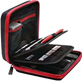 ButterFox BRENDO Nintendo 2DS Hard Case with 24 Game Holders - Black/Red