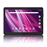 Android Tablet 10 Inch, 5G WiFi, Quad-Core Processor, 16GB Storage, 1280x800 IPS HD Display, Android 8.1 Go, Dual Camera, Bluetooth, GPS, Google Certified Tablets PC - Black