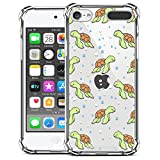 ZIYE Compatible with iPod Touch 7th Generation Case,iPod Touch 6 5 Case Clear,Shockproof Protective Case for iPod Touch 5/iPod Touch 6/iPod Touch 7 Case Turtle