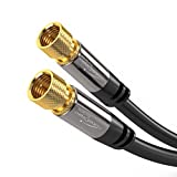 KabelDirekt – Digital Coaxial Audio Video Cable – 6 feet (Satellite Cable Connectors, Male F Connector Pin, Coax Cables for Satellite Television – Pro Series)
