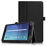Fintie Folio Case for Samsung Galaxy Tab E 8.0 - Premium PU Leather Slim Fit Smart Stand Cover for Galaxy Tab E 32GB SM-T378/Tab E 8.0-Inch SM-T375/SM-T377 Tablet, Black
