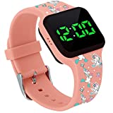 Potty Training Toilet Timer Watch for Girls & Boys, Fun Flashing Lights, Music, Water Resistant for Seat, Rechargeable, Smart Sensor, Alarm, Amazing Kids, Baby & Toddler Potty Train Toilet Timer, Pink