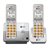 AT&T EL51203 DECT 6.0 Phone with Caller ID/Call Waiting, 2 Cordless Handsets, Silver