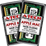 A-Tech 16GB Kit (2x8GB) RAM for Apple MacBook Pro (Mid 2012), iMac (Late 2012, Early/Late 2013, Late 2014, Mid 2015), Mac Mini (Late 2012) | DDR3 1600MHz SODIMM PC3-12800 204-Pin SO-DIMM Memory Upgrade